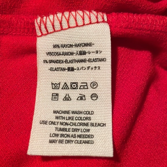 Deep V- Neck Knit Top with Twisted Front *NWOT* - Picture 5 of 5